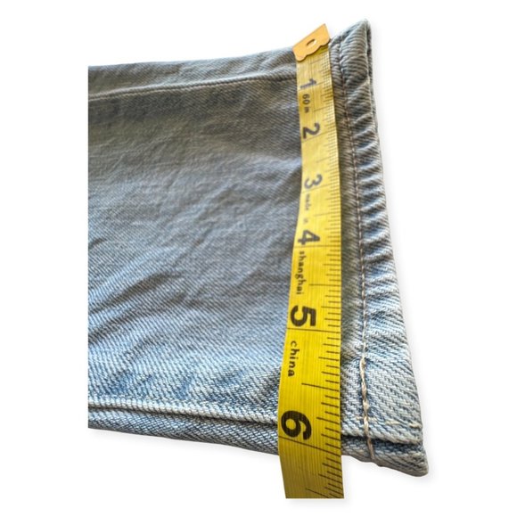 🌸4/$50🌸 NWOT 100% cotton Gap High-Rise Original Slouchy Light Indigo Jeans - Picture 6 of 13